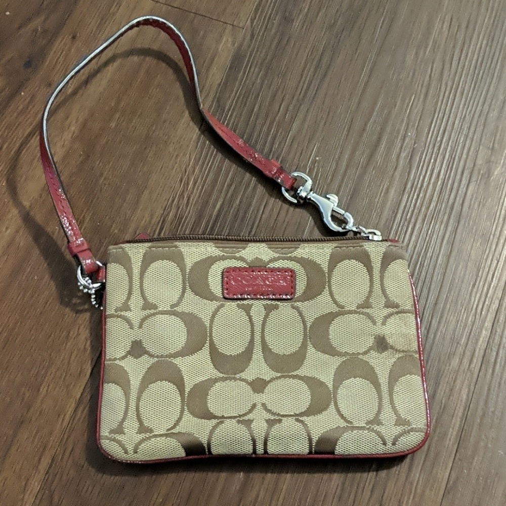 Coach wristlet